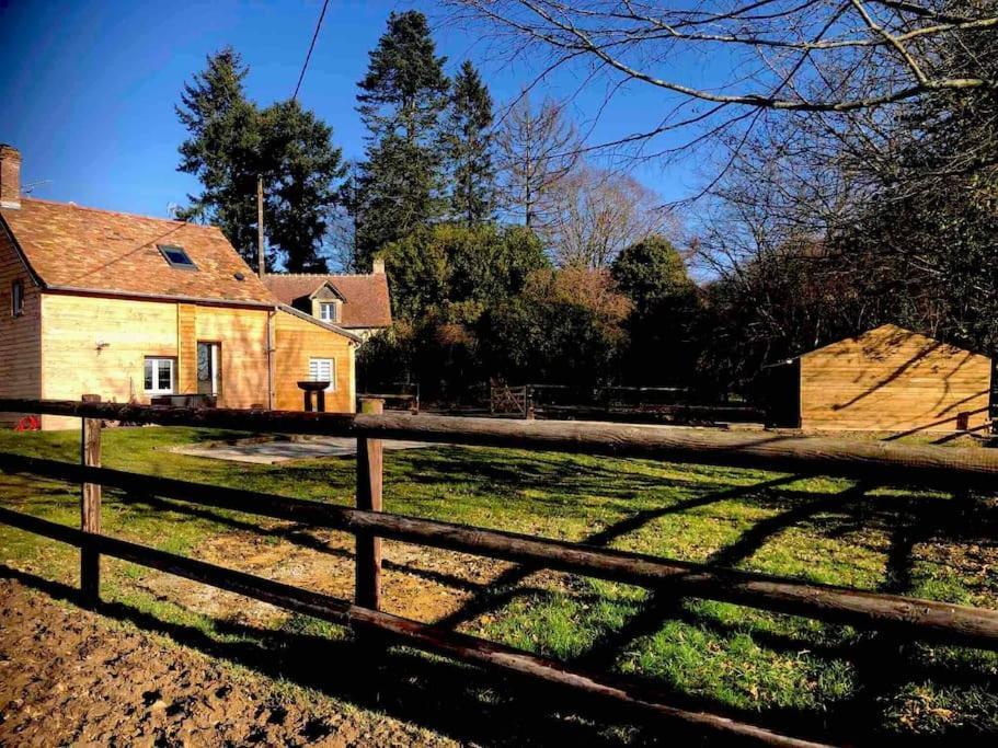 Cottage Cocooning Romantique Avec Jaccuzzi Prive Ancinnes Exteriér fotografie