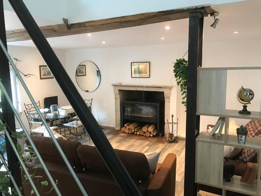 Cottage Cocooning Romantique Avec Jaccuzzi Prive Ancinnes Exteriér fotografie