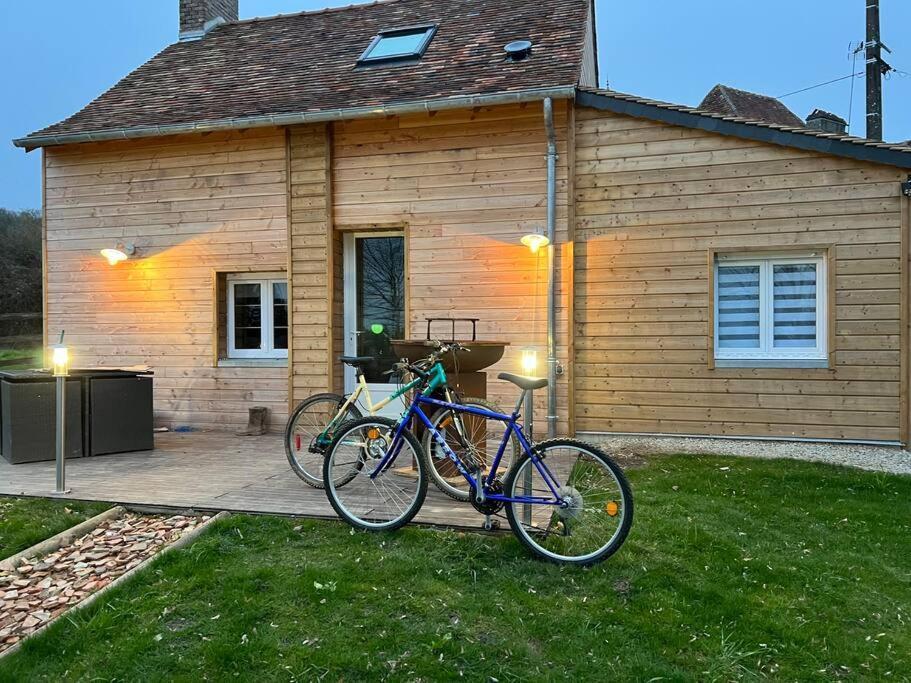 Cottage Cocooning Romantique Avec Jaccuzzi Prive Ancinnes Exteriér fotografie